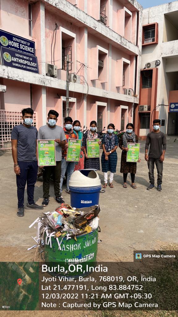 One Day Polythene Free Campus Free Drive, organised by Dept. Of Education, ODISHA