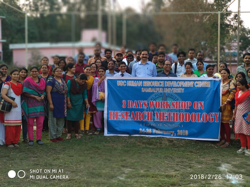 Workshop on Research Methodology, 24-26 Feb 2018