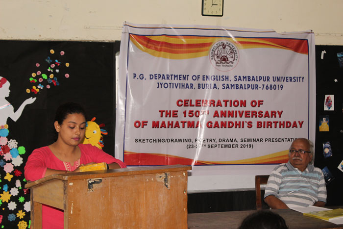 Celebration of 150th Birthday Anniversary of Mahatma Gandhi