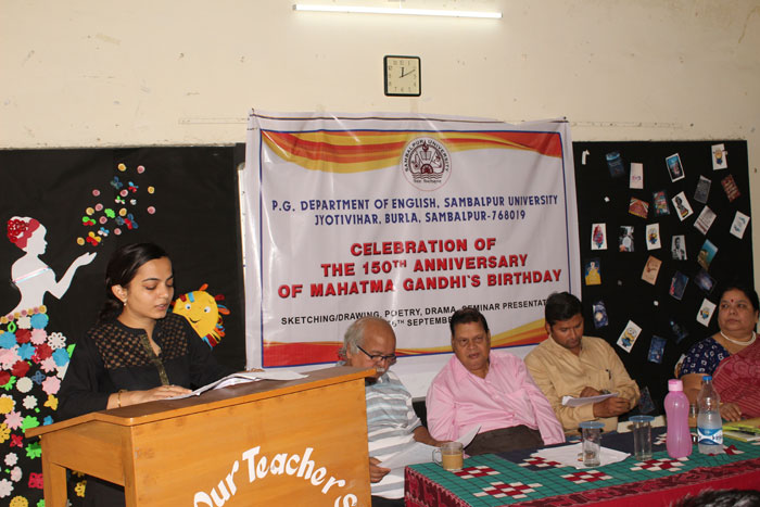 Celebration of 150th Birthday Anniversary of Mahatma Gandhi