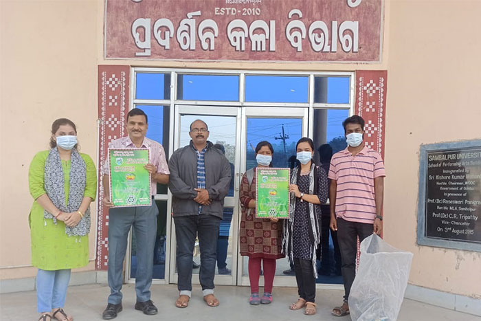 One Day Polythene Free Campus Free Drive, organised by Dept. Of Education, ODISHA