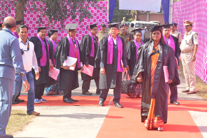 28th Convocation, Sambalpur University on 06th January, 2018