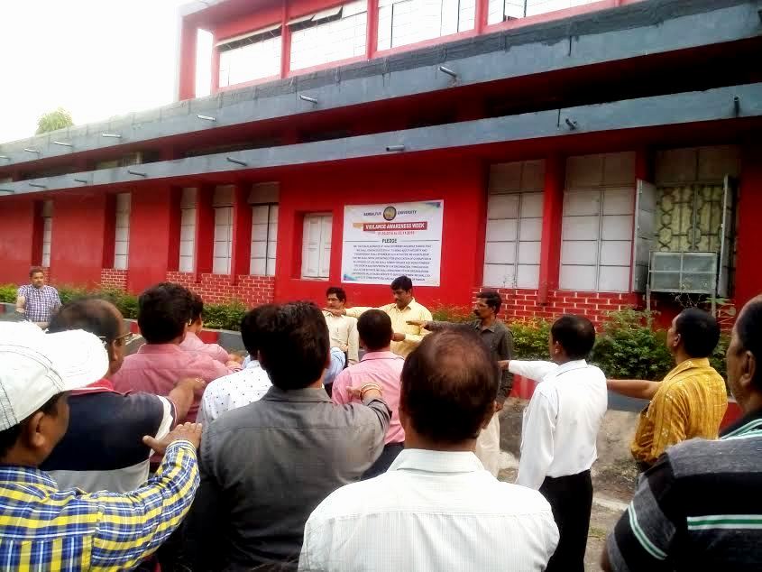 Pledge on Vigilance Awareness Week Celebration