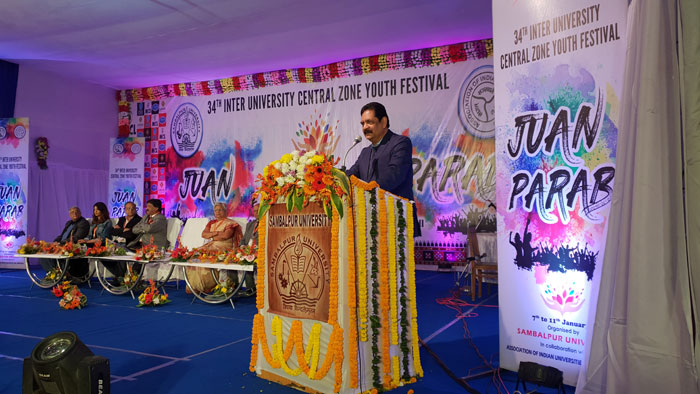 34th Inter - University  Central Zone Youth Festival 2018 (Juan Parab) held on 7th January 2019 at SUNIV