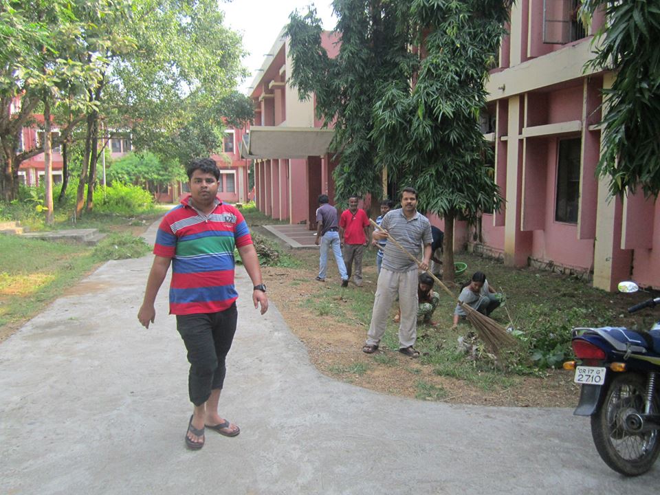 Swachha Bharat Abhiyan,Sambalpur University
