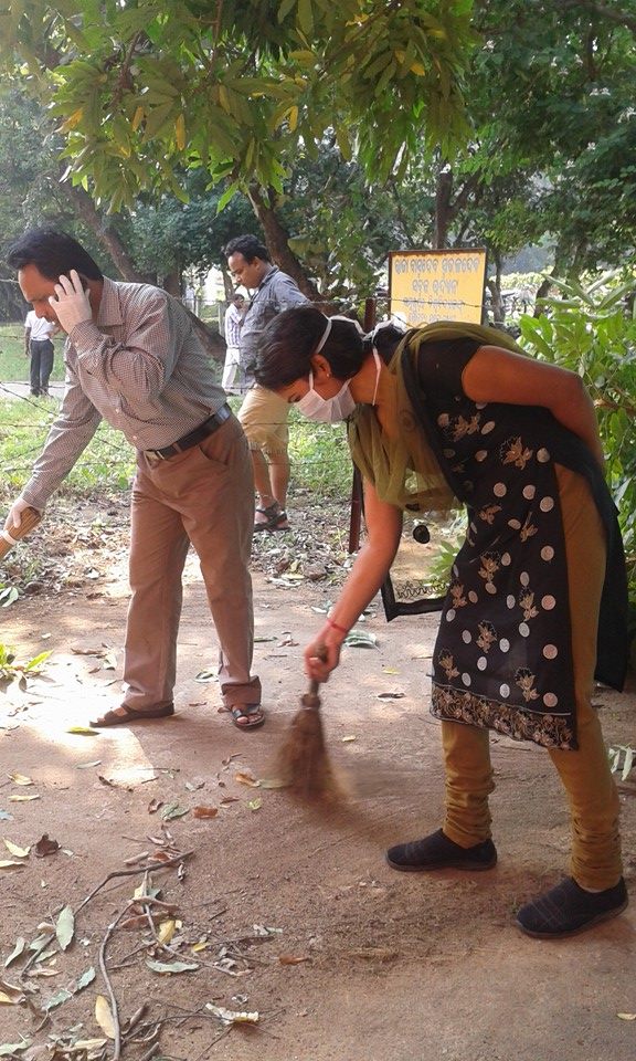 Swachha Bharat Abhiyan,Sambalpur University