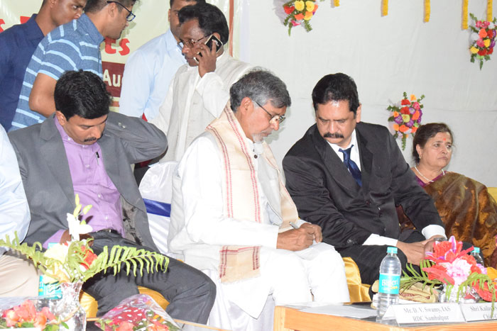 Visit of Noble Laureate Sri Kailash Satyarthi