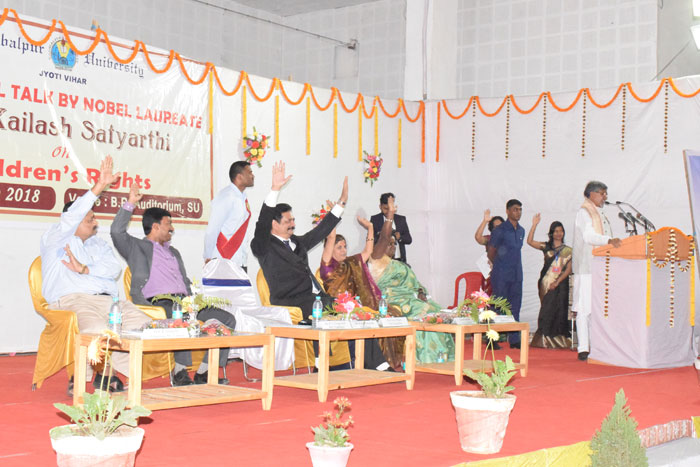 Visit of Noble Laureate Sri Kailash Satyarthi