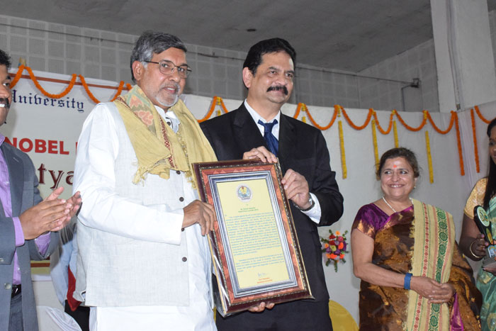 Visit of Noble Laureate Sri Kailash Satyarthi