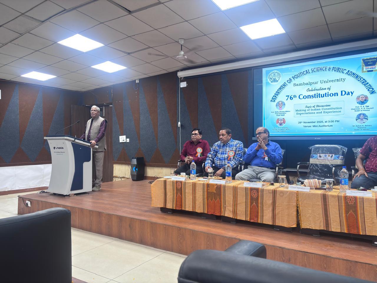 Celebration of Constitution Day 2025